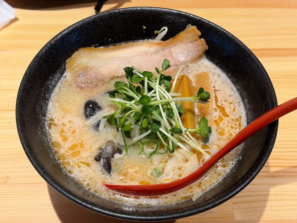 北海道らーめん蛍火の塩ラーメン