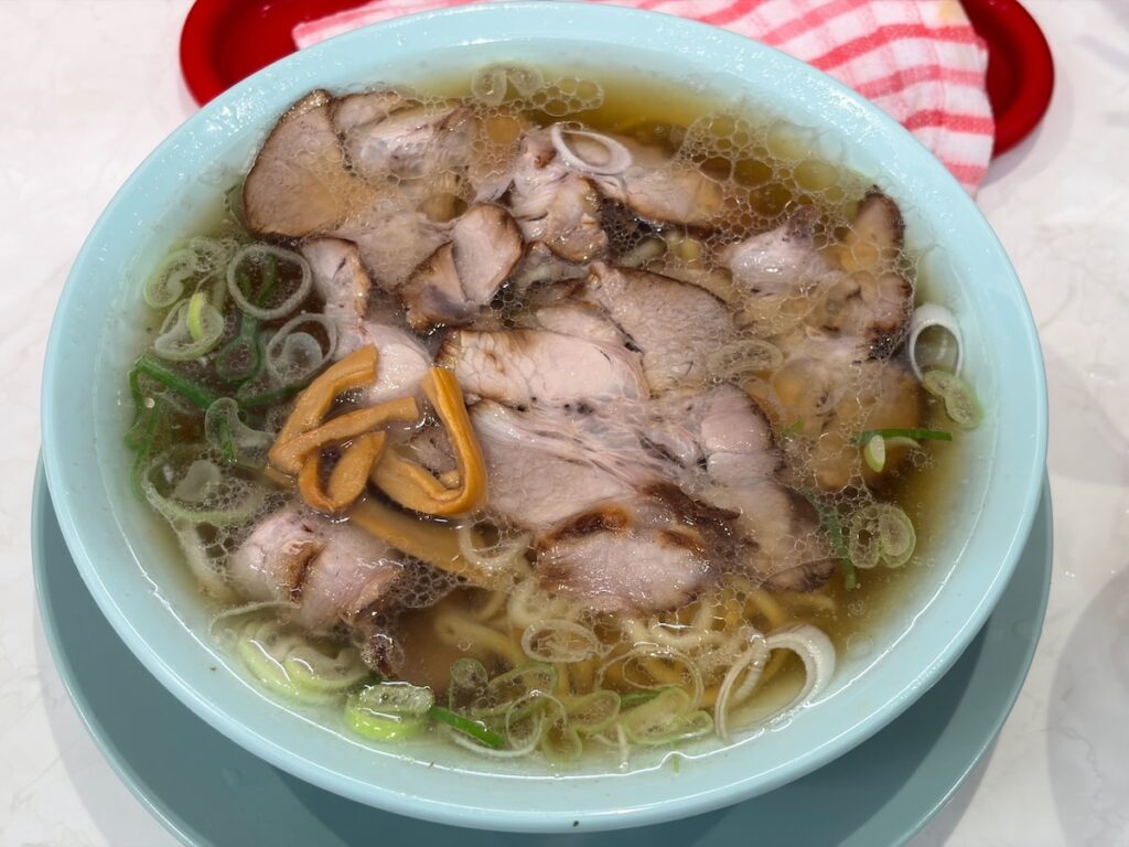 なぎちゃんラーメン西船橋駅ロータリー店の中華そば