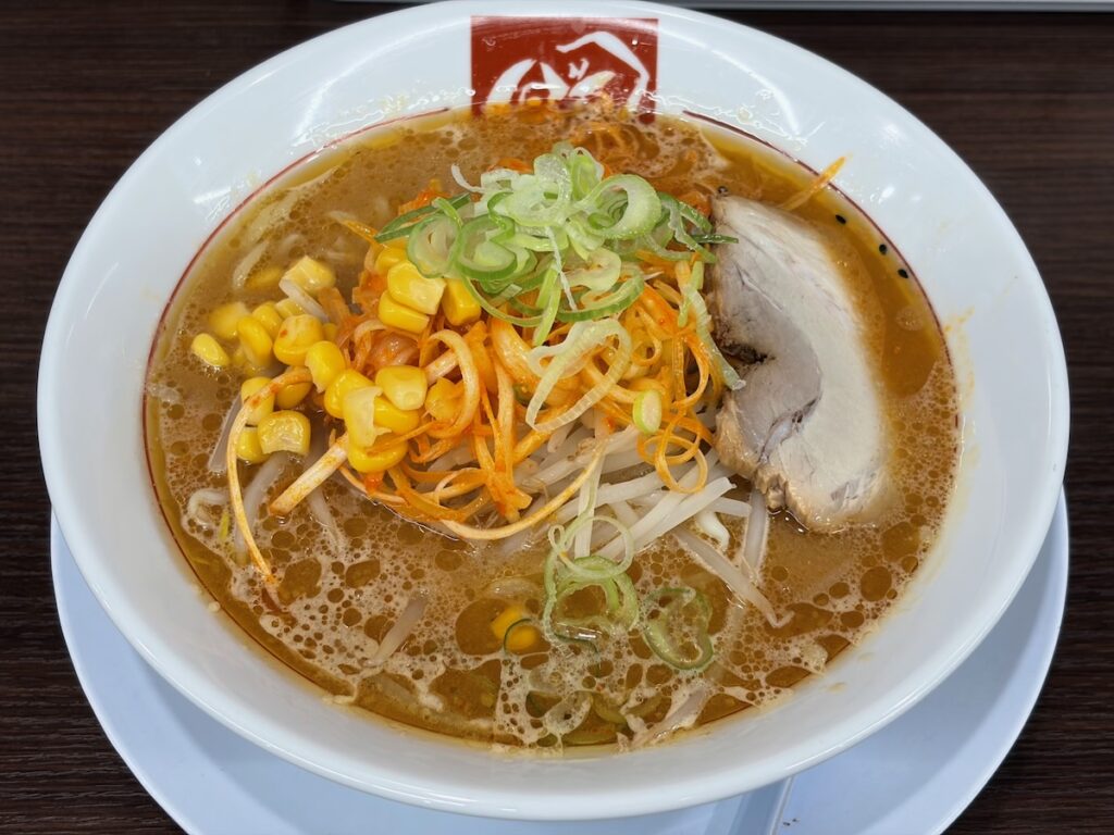 ラーメンばんだい篠崎店のネギ味噌ラーメン
