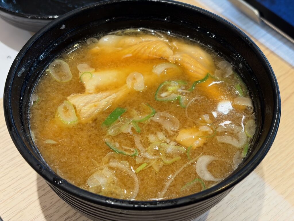 南房総やまと寿司篠崎店のあら汁