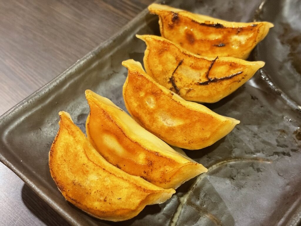 支那そば分田上のギョーザ（5個）