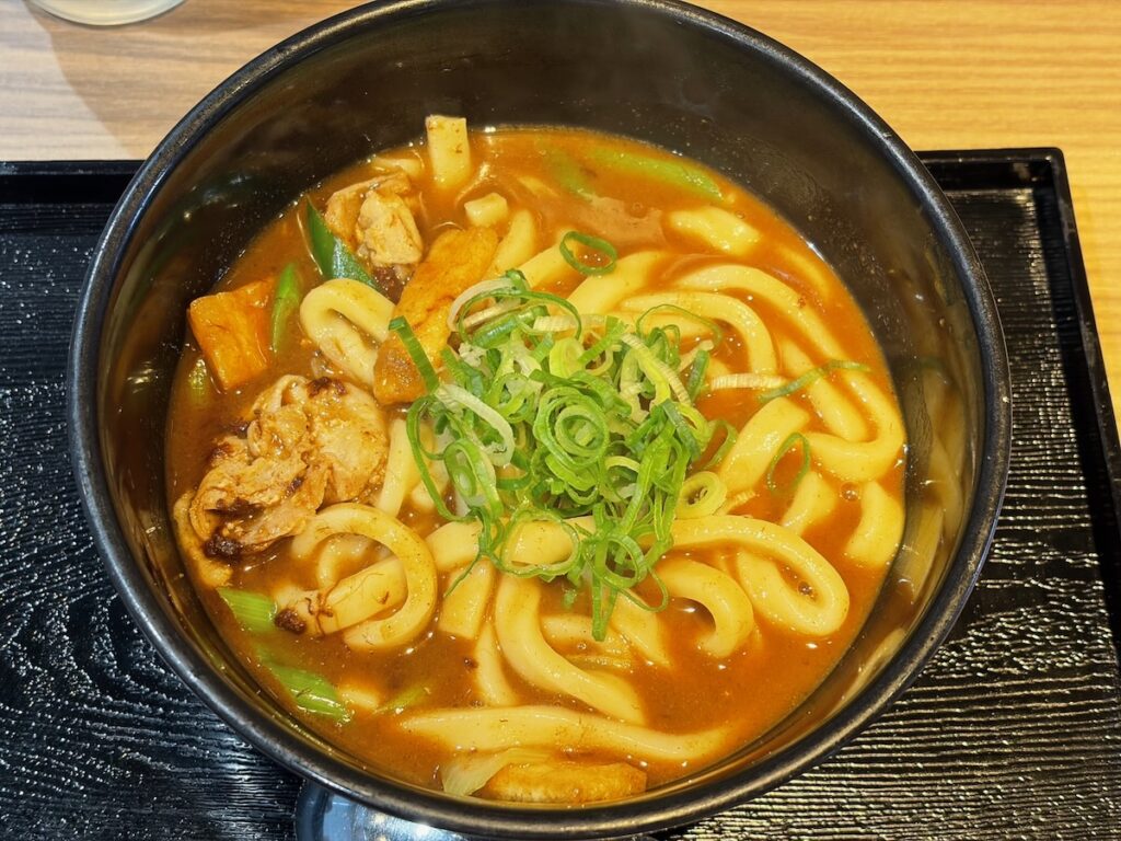 カレーうどん千吉篠崎駅前店の和風だしカレーうどん