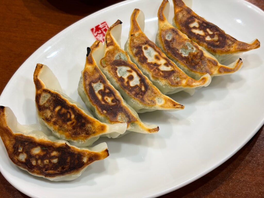 ちりめん亭中葛西店の野菜餃子