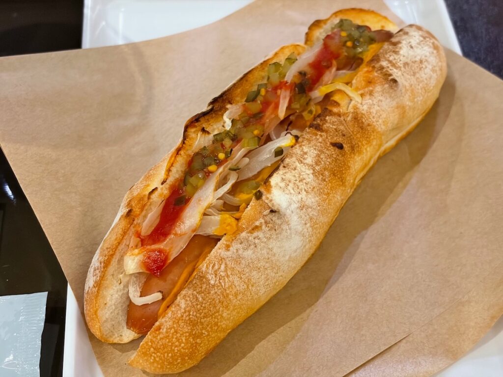 サンマルクカフェ瑞江駅前店のTHEホットドッグクラシックアメリカン