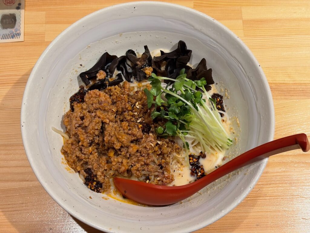 北海道らーめん蛍火の冷やし担々麺