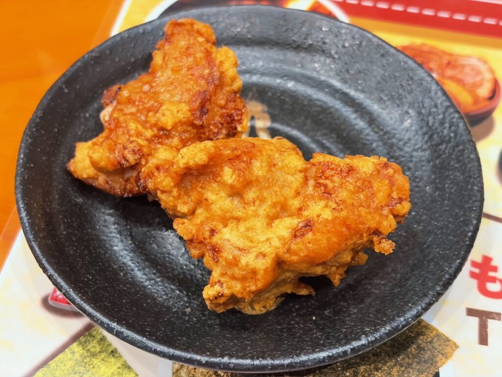 麺場田所商店船堀店の味噌唐揚げ(2個)