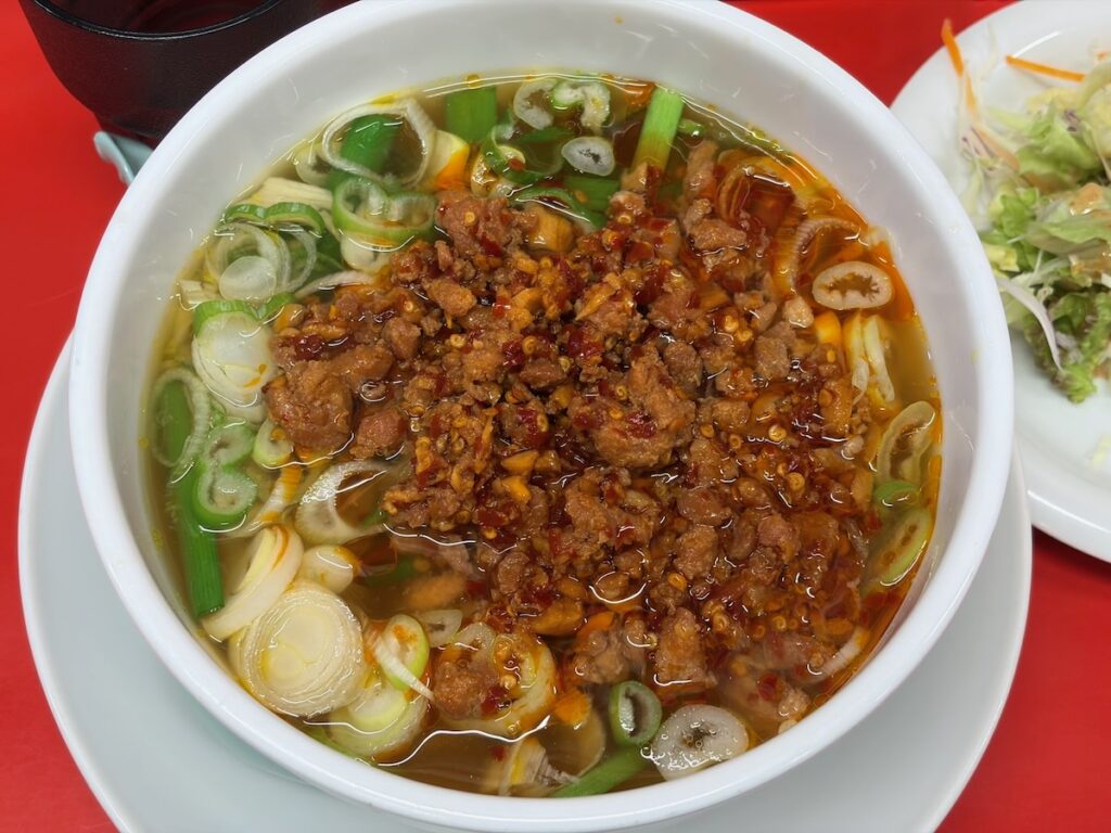 味仙新橋駅前店の台湾ラーメン