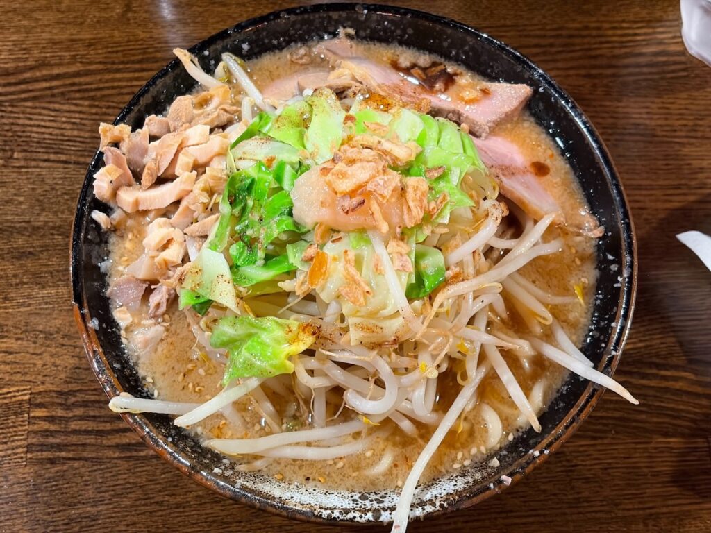 らーめんつけ麺光そばの光二郎ラーメン(味噌味)