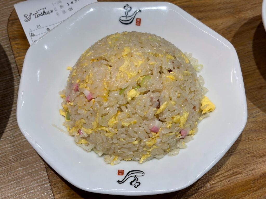 れんげ食堂Toshu船堀店のチャーハン