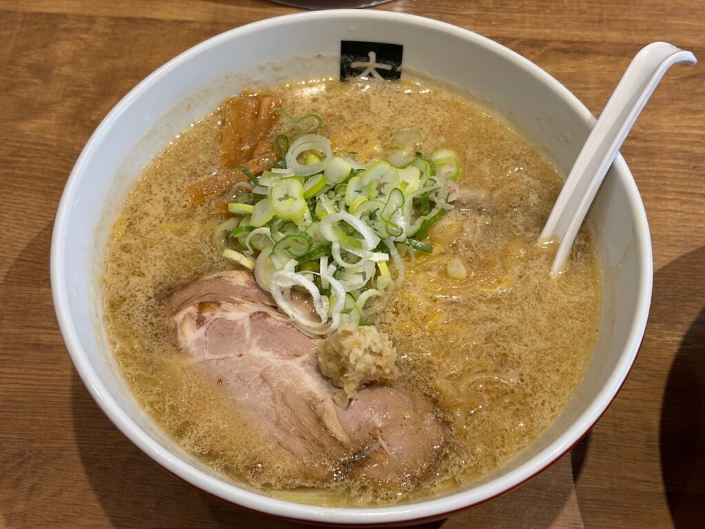 大島の味噌ラーメン