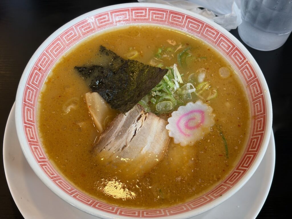 幸楽苑江戸川篠崎店の味噌らーめん