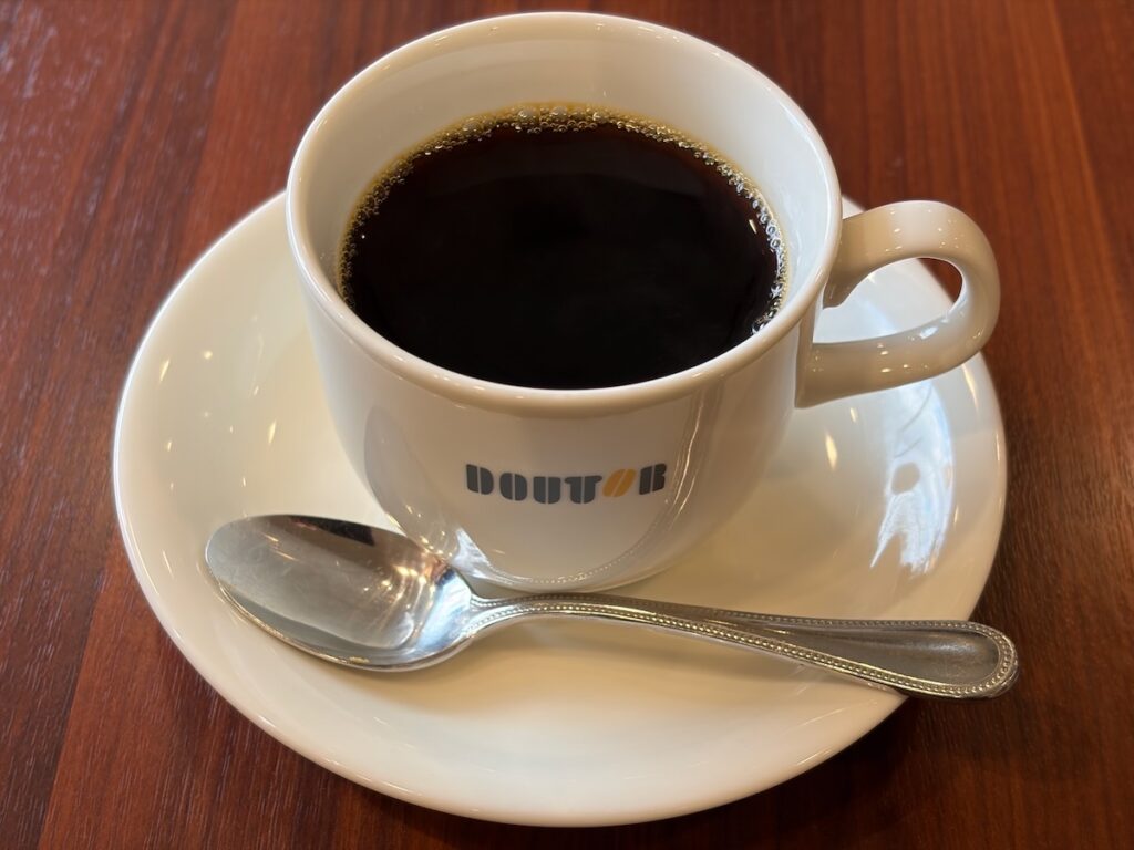 ドトールコーヒーショップ西船橋南口店のブレンドコーヒー
