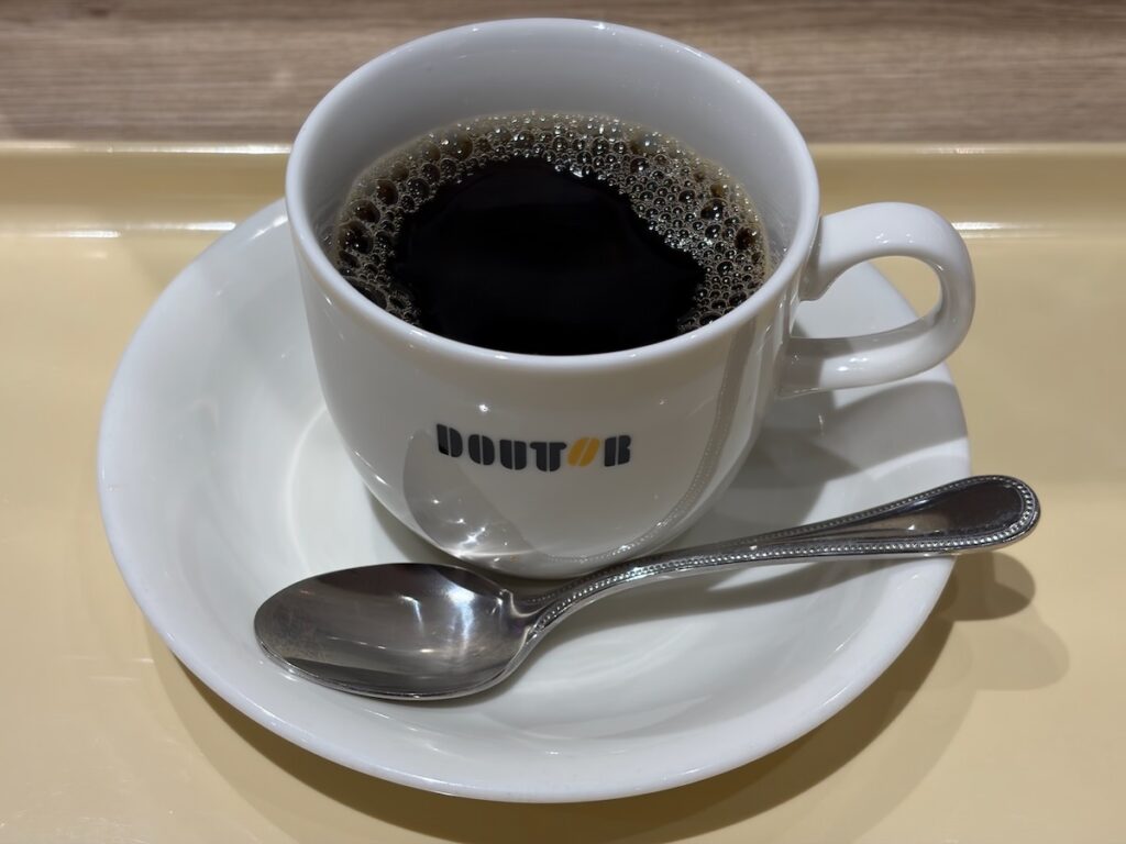 ドトールコーヒーショップ東日本橋店のアメリカンコーヒー