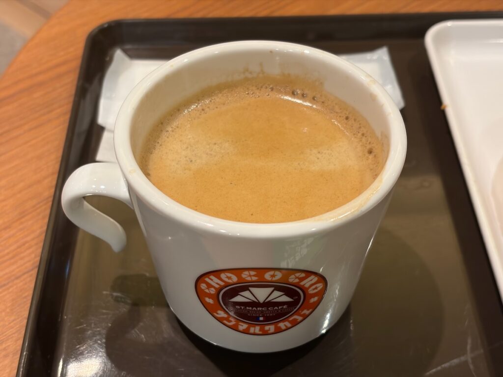 サンマルクカフェニッケコルトンプラザ店のアメリカンコーヒー