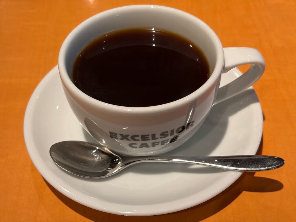 エクセルシオールカフェ新橋2丁目店のアメリカンコーヒー