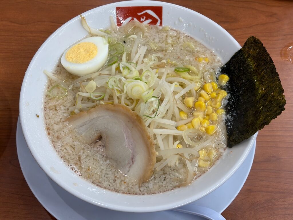 ラーメンばんだい篠崎店のこってり塩ラーメン